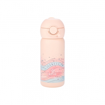 Θερμός Παιδικό Ανοξείδωτο Με Καλαμάκι Whimsy Wonders 350ml-7x7x18εκ. Estia 01-23492