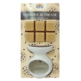 Αρωματιστής Με Wax Melt 6 Κύβοι Cookies & Cream Homie 22-3038