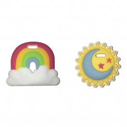 Μασητικό Mini Σετ 2τμχ Rainbow Silli Chews™ BTL-SC-60