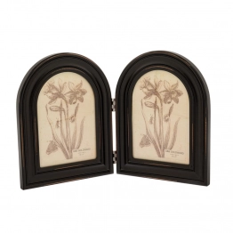 Κορνίζα Διπλή Mdf Μαύρη 13x18εκ. iliadis 86618