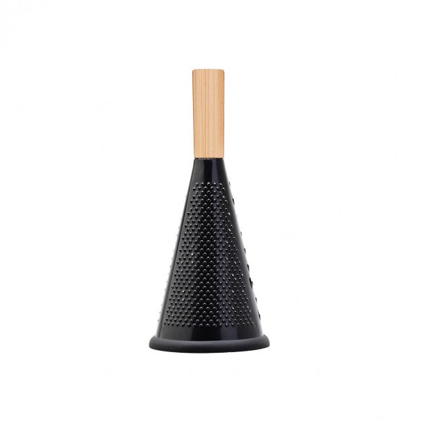 Τρίφτης Κωνικός Ανοξείδωτος-Bamboo 12,2x12,5x28εκ. Essentials Estia 01-14667
