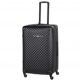 Βαλίτσα Extra Large 75x47x31εκ. Premium 7503 Leather Like Black Greenwich Polo Club