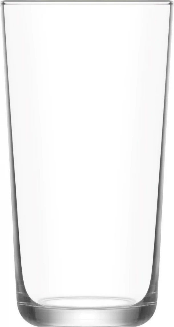 Ποτήρι Νερού Σετ 6τμχ Γυάλινο Διάφανο Assos LAV 360ml-Φ8x14,8εκ. LVAOS37849F