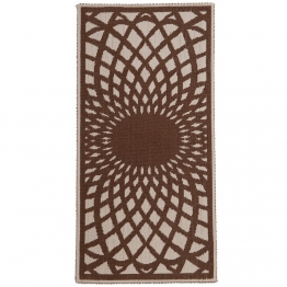Χαλί Διαδρόμου Βαμβακερό 70x140εκ. Kaleidoscope Brown Melinen 20002021