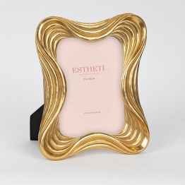 Κορνίζα Polyresin Χρυσή 13x18εκ. ESTHETI 756-12160