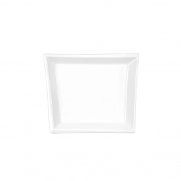 Πιάτο Φρούτου Τετράγωνο Πορσελάνης Λευκό Art Et Lumiere 21x17,5x2εκ. 06984