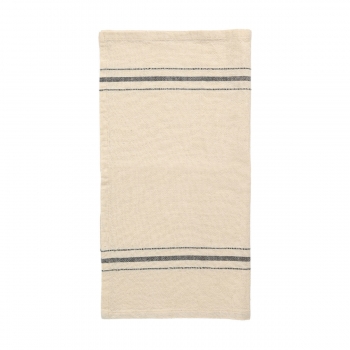 Σετ 2τμχ Πετσέτα Φαγητού Βαμβακερή 40x40εκ. Rustic Γκρι Estia 07-36157