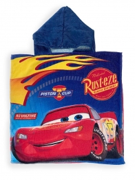 Πόντσο Παιδικό Microfiber 50x100εκ. Cars 23 Blue Disney DimCol