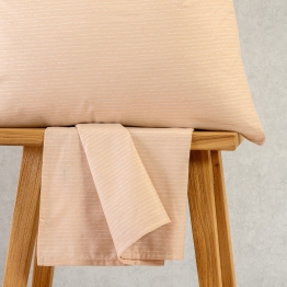 Σετ Σεντόνι Με 1 Μαξιλαροθήκη Polycotton Μονό Με Λάστιχο 100x200+32εκ. Davide Beige Casual Line Mini Melinen 20005381