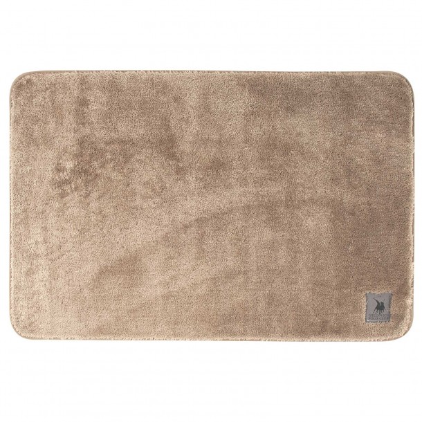 Ταπέτο Μπάνιου Αντιολισθητικό Polyester 60x90εκ. Essential 3117 Taupe Greenwich Polo Club