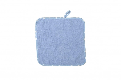 Λαβέτα Ώμου Βαμβακερή 02 Σιέλ 30x30εκ. DimCol