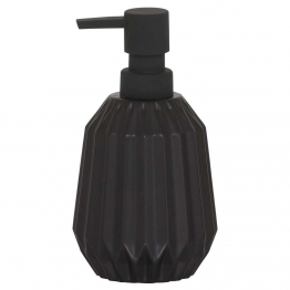 Ντισπένσερ Πορσελάνης 400ml-9,1x16,5εκ. Arte Black Sealskin 362500219