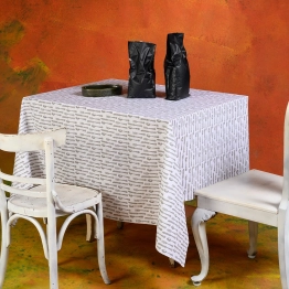 Τραπεζομάντηλο Βαμβακερό 140x140εκ. Edmonde White Melinen 20002529