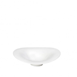 Πιάτο Βαθύ Πορσελάνης Wavy Flow Ιβουάρ Siders ESPIEL 22x21,5x6εκ. FUK160K4