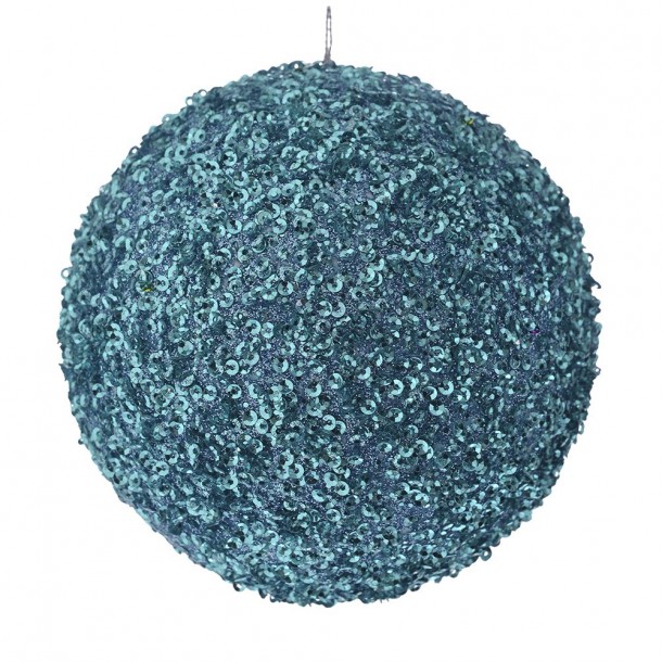 Μπάλα Polyfoam Γαλάζια Glitter 15εκ. iliadis 83536