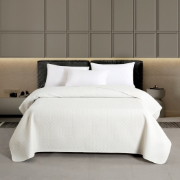 Κουβερλί Microfiber King 260x240εκ. Ultra Sonic Zara White Melinen 20004496