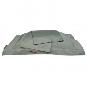 Ζεύγος Μαξιλαροθήκες Βαμβακοσατέν 50x70+7εκ. Cozy 2252 Μέντα Greenwich Polo Club