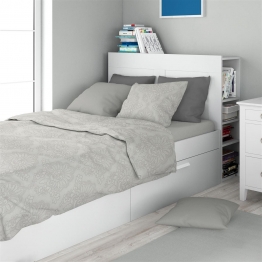 Σετ Σεντόνια 3τμχ Βαμβακερά Μονά 160x240εκ. Άρτεμις 701 Grey DimCol 33112223001