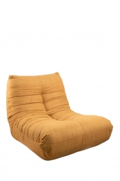 Πολυθρόνα Υφασμάτινη Κεραμιδί Lazy 88x108x86εκ. Zen Collection 24.34.50232