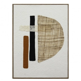 Πίνακας 3D Mdf-Ps Plastic Πολύχρωμος ESPIEL 45x2,5x60εκ. FAL406