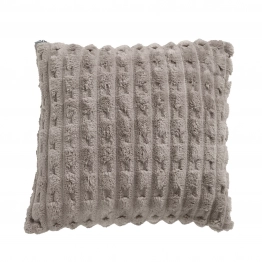 Διακοσμητικό Μαξιλάρι Fleece 40x40εκ. Throws 1177 Taupe Das Home