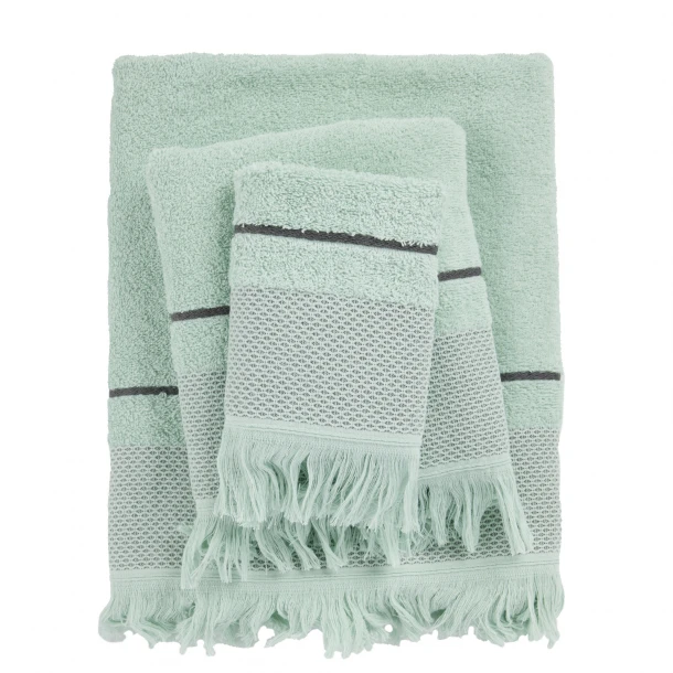 Σετ Πετσέτες 3τμχ Βαμβακερές Best 0839 Mint Das Home