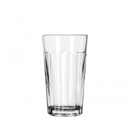 Ποτήρι Γυάλινο Διάφανο Facets Paneled 350ml-7,77x13,8εκ. ESPIEL S15641K12