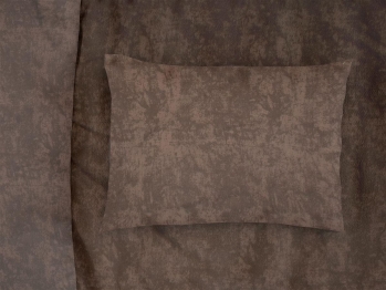 Μαξιλαροθήκη Polycotton 50x70εκ. Shadow 22 Brown DimCol
