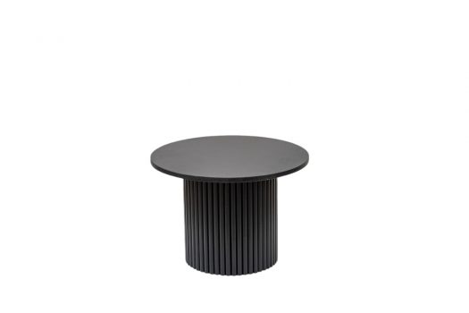 Τραπεζάκι Στρογγυλό Μαύρο 50x35εκ. Zen Collection 24.13.50253