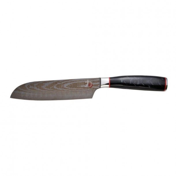 Μαχαίρι Santoku Ανοξείδωτο Bergner 17,5εκ. BG04128MBK