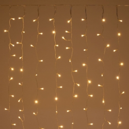 Λαμπάκια-Κουρτίνα 900 Led Ζεστό Λευκό Φως Επεκτεινόμενη 3x3μ. iliadis 64147