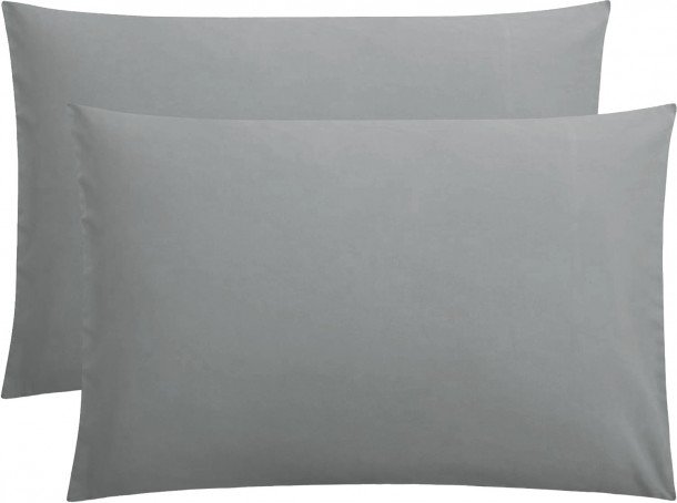 Ζεύγος Μαξιλαροθήκες Βαμβακερές 50x70εκ. Grey Le Blanc 7000276-29