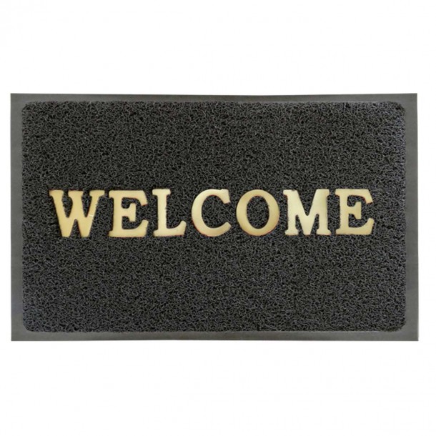 Πατάκι Εισόδου Με Υπόστρωμα Γκρι 90x120εκ. Art Et Lumiere 03191