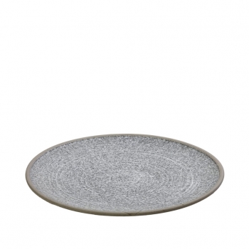 Πιάτο Ρηχό Stoneware Γκρι Corsica ESPIEL 26,3x26,3x2εκ. VRA102K4