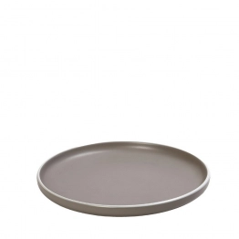 Πιάτο Φρούτου Stoneware Γκρι Mood Nordic Step ESPIEL 20,3x20,3x2,5εκ. ATA121K6