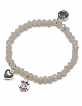 Βραχιόλι Charm Crystal Pink Proud Mama PM-381