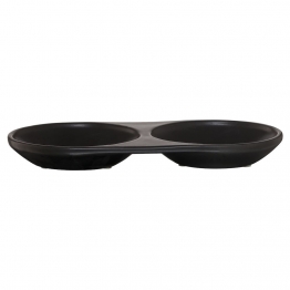 Σαπουνοθήκη Πορσελάνης Conical Black Sealskin 362331919