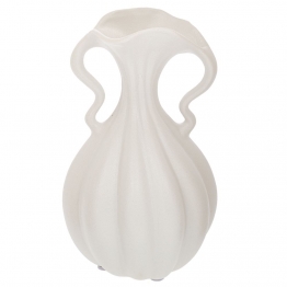 Βάζο Κεραμικό Λευκό 14,5x14x24εκ. iliadis 91528