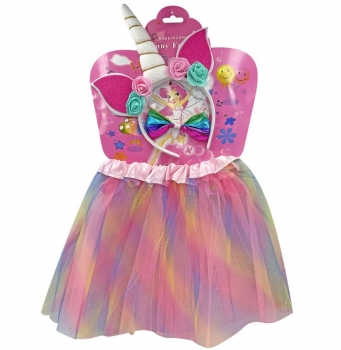 Σετ Παιδικής Αμφίεσης Μονόκερος Νο 3-5 ετών Carnavalista 3-2119