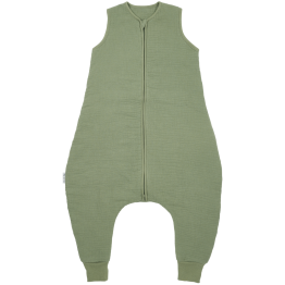 Υπνόσακος Βαμβακερός Με Ποδαράκια 2.0Tog 18-36 Μηνών/86-98εκ. Muslin Olive Green Meyco MEY-247.000.68.05
