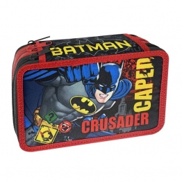 Κασετίνα Τριπλή Γεμάτη Batman 19,5x7x12,5εκ. Warner Bros 50-3118
