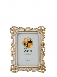 Κορνίζα Polyester Χρυσή-Μπεζ 13x18εκ. Zen Collection 25.2.50704