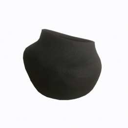 Βάζο Κεραμικό Μαύρο Art Et Lumiere Φ22,5x20,5εκ. 25017