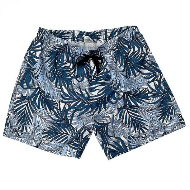 Μαγιό Ανδρικό Polyester Τροπικά Φύλλα 42-2954 Small