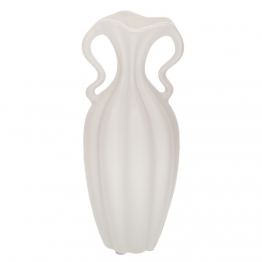 Βάζο Κεραμικό Λευκό 13x30εκ. iliadis 91527