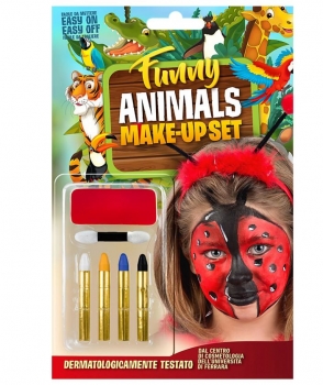 Σετ Βαφής Πασχαλίτσα Με Μακιγιάζ & 4 Μολύβια Carnavalista 5-155