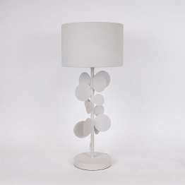 Φωτιστικό Επιτραπέζιο Μεταλλικό Λευκό 30x70εκ. ESTHETI 814-40015