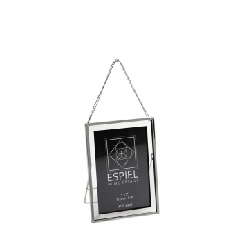 Κορνίζα Μεταλλική Ασημί ESPIEL 13x18εκ. FAM718