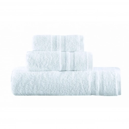 Πετσέτα Βαμβακερή Προσώπου 50x90εκ. Dove 1 White Makis Tselios