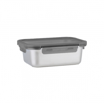 Φαγητοδοχείο Ανοξείδωτο-Πλαστικό 1200ml-20,5x15,5x7εκ. Estia 01-33729